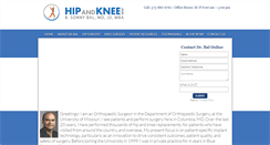 Desktop Screenshot of hipandknee.com